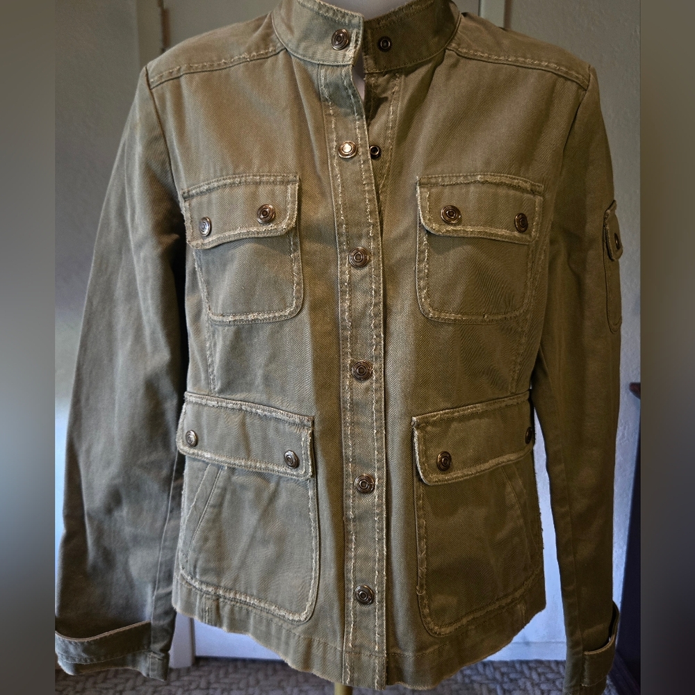 J. Crew Olive Green Utility Jacket